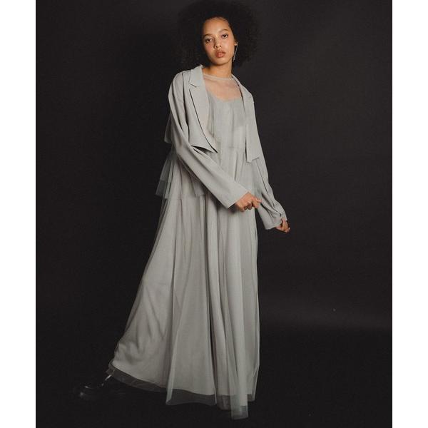 ドレス Frourish blouse setup dress