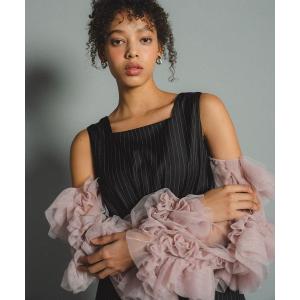 LE'RURE ドレス Plume broderie balloon dress : ZOZOTOWN Yahoo!店