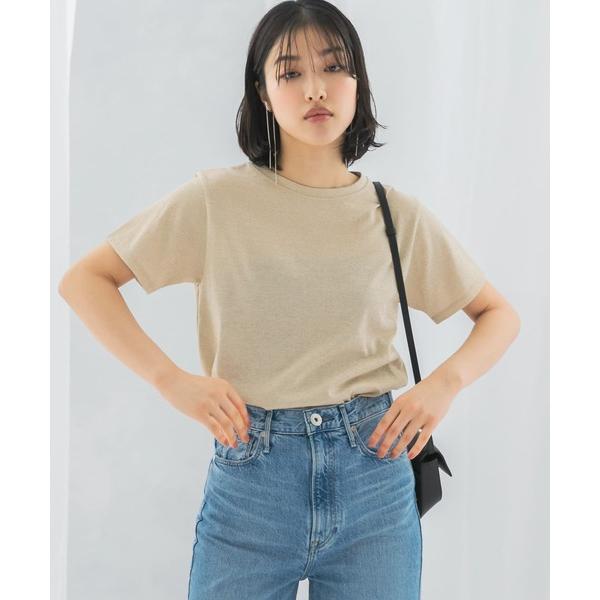tシャツ ラメカットソー レディース