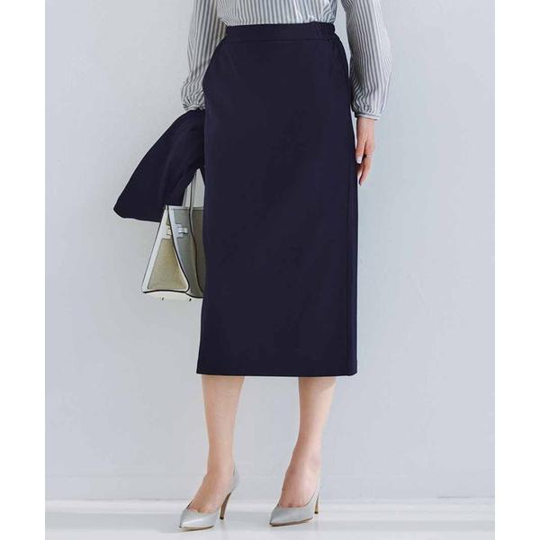 スカート ＩＥＤＩＴ　花粉リリース＆ＵＶカットがうれしい　いつもキレイなネイビーが続く純紺素材のバレ...