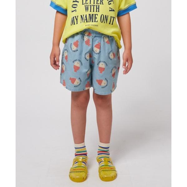 パンツ Morning Egg all over woven bermuda shorts キッズ ...