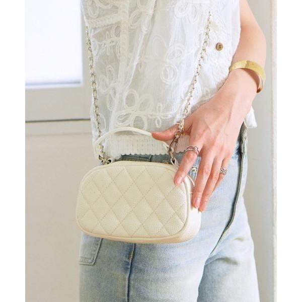 ショルダーバッグ バッグ 2WAYキルティングバッグ レディース
