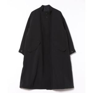 コート アウター TAIONライナー付きスタンドカラーロングコート レディース