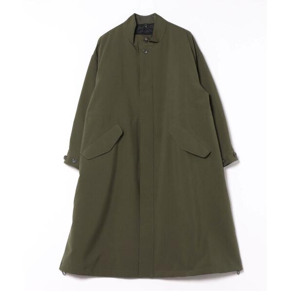 コート アウター TAIONライナー付きスタンドカラーロングコート レディース メンズ