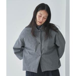 ブルゾン アウター リバーシブル9分丈ブルゾン レディース