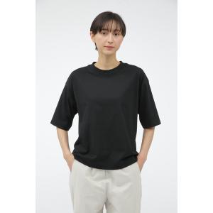 HYKE（ハイク） スウェットカットソー 2 ブラック レディース