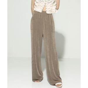 パンツ 「CLANE/クラネ」BRIGHT JERSEY PANTS/パンツ レディース
