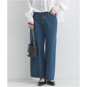 ジーンズ デニム デニムパンツ ワイドデニムパンツ レディース