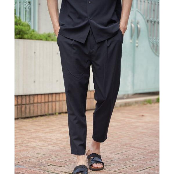 パンツ 「イージーケア／セットアップ対応」Reflax(R) リラックスイージーアンクルパンツ メン...