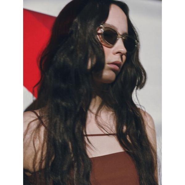 サングラス 「CARIN×UN3D.」EDGE LINE SUNGLASSES / カリン×アンスリ...