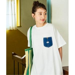 ワンピース 限定展開 Lee × FREAK'S STORE/リー 別注 デニム ポケット 半袖 ワンピース