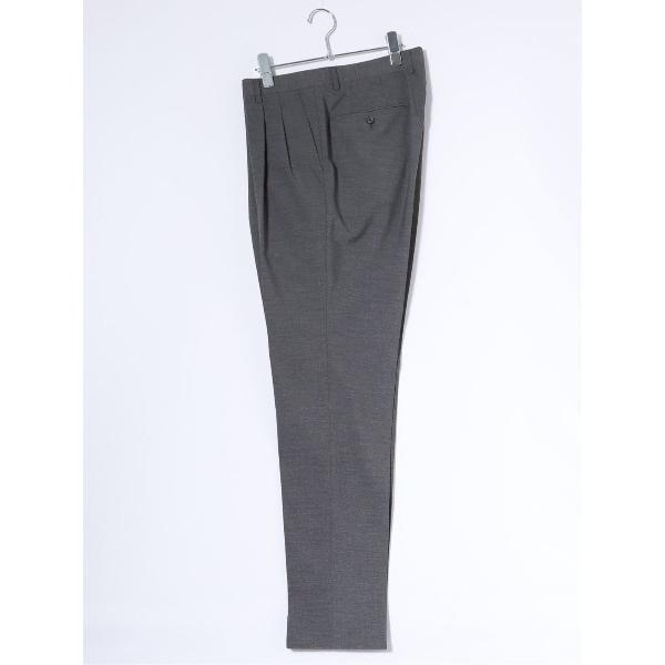 セレモニースーツ スラックス 「ウール混  ストレッチ ウォッシャブル」スーティスト ツータックビジ...