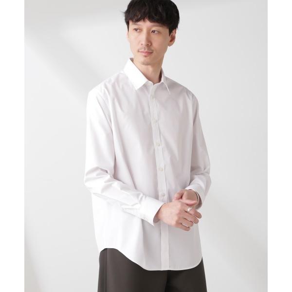 シャツ ESTENEIGE(R) レギュラーカラーシャツ 長袖/接触冷感 メンズ