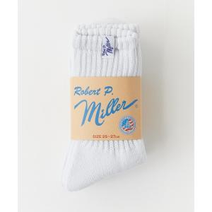 靴下 R.P.miller/ミラー リブソックス 3P 2026新作　再入荷 メンズ レディース