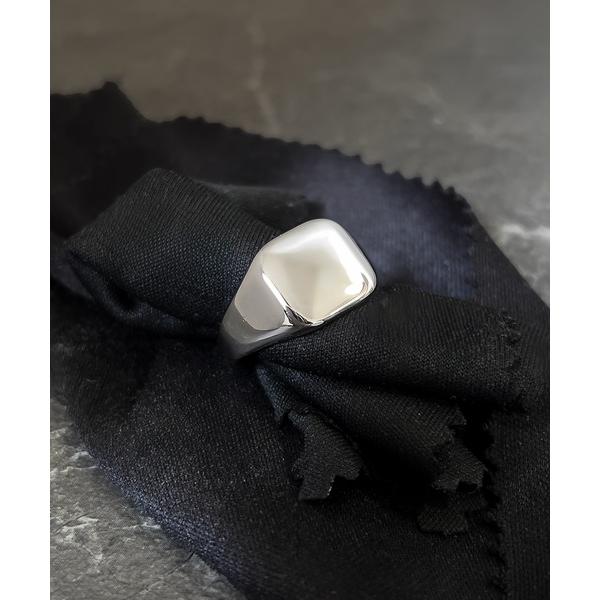 指輪 リング SBG スクエア印台リング メンズ レディース