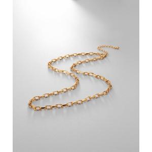 ネックレス シルバー デザインチェーン ニュアンスケーブルネックレス（38cm） GP レディース