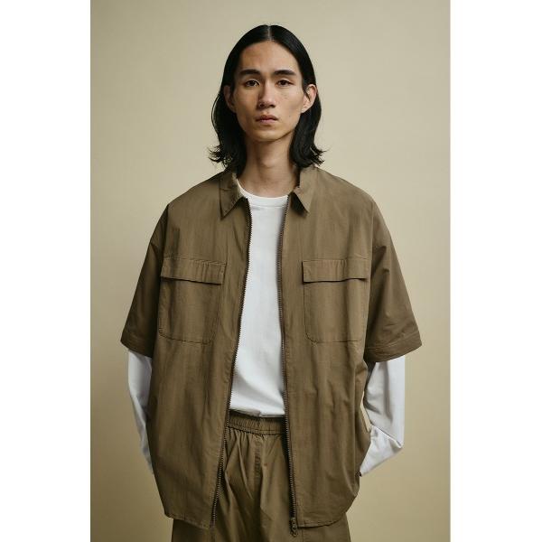 シャツ ACTIVE撥水デタッチャブルシャツ メンズ