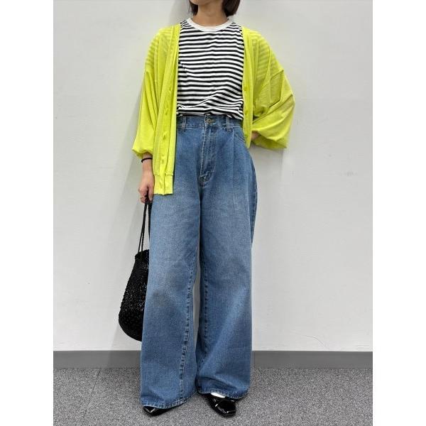 カーディガン 梨地カーディガン レディース