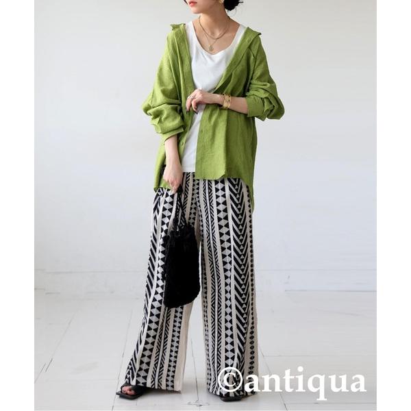 タンクトップ ノースリーブ コーデ3点セット タンクトップ シャツ 柄パンツ レディース