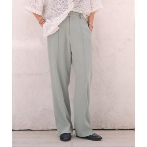 パンツ ツイルタックパンツ レディース