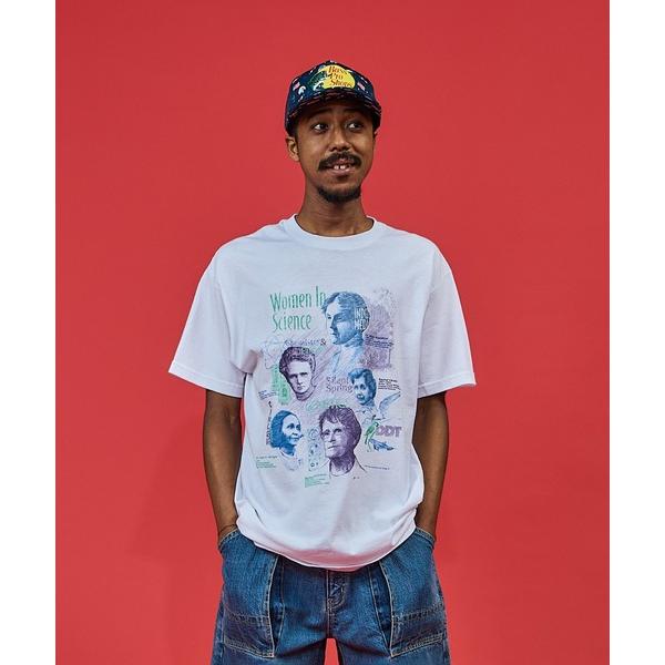 tシャツ VARIOUS PRINTS ”WOMEN SCIENTISTS”/ヴェアリアス プリンツ...