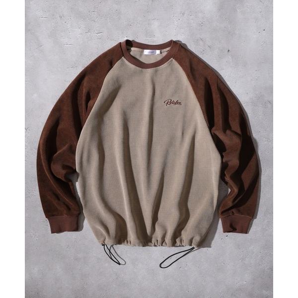 トレーナー スウェット ユニセックス　ツートンロングTシャツ トレーナー メンズ レディース