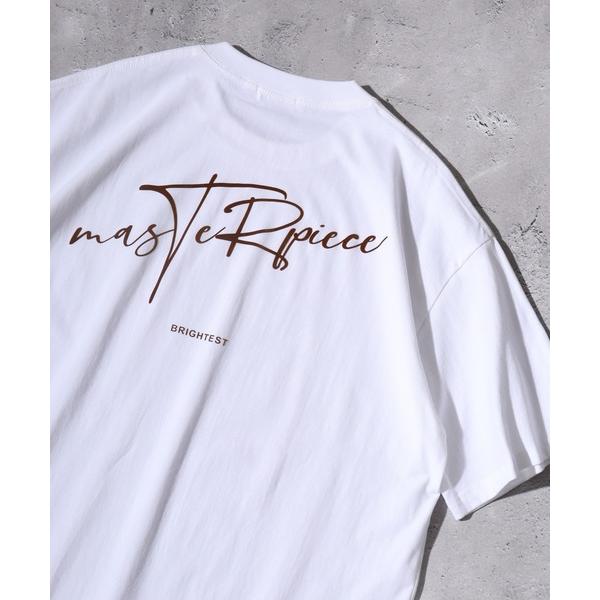 tシャツ メンズ レディース 筆記体ロゴプリントTシャツ メンズ レディース