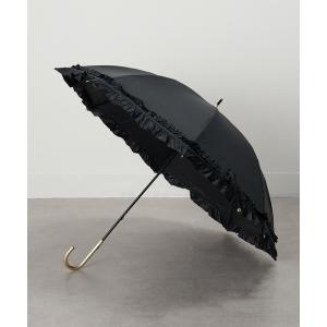 日傘 傘 「SETUP7」55cm ダブルフリル 無地晴雨兼用傘 日傘 UPF50+ 紫外線対策 19850 MYJ レディース