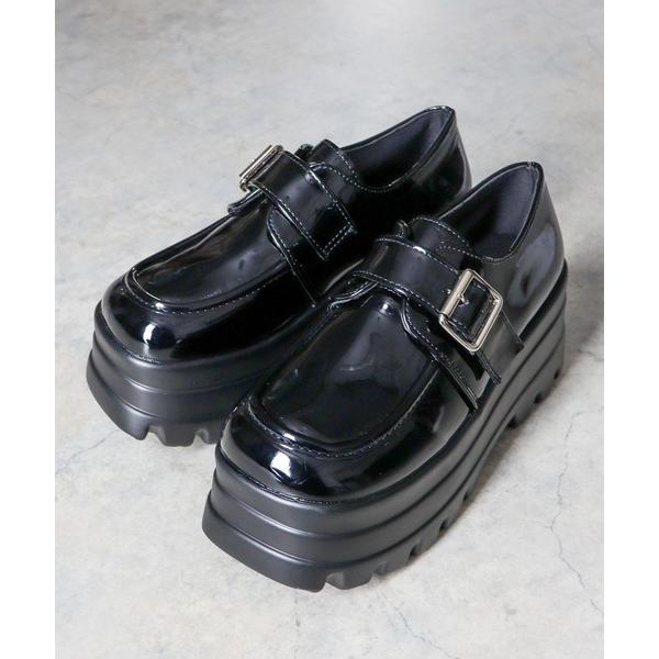 ローファー LOVE HUNTER トリプルソールワンベルトデザインシューズ(2237) レディース