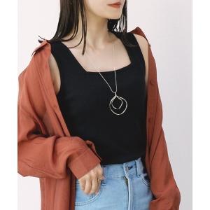 タンクトップ ノースリーブ 「オールシーズン使える万能インナー♪」テレコ2WAYリブタンクトップ レディース｜ZOZOTOWN Yahoo!店