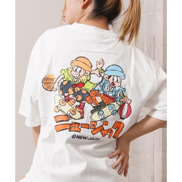 tシャツ NEW JACK クレヨンタッチ イラストTシャツ / NEW JACK Crayon T...
