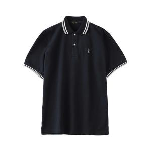 ポロシャツ  メンズ ポロシャツ 半袖 ライン入り スクール 制服 通学 中学生 高校生 キッズ 子供服 男の子