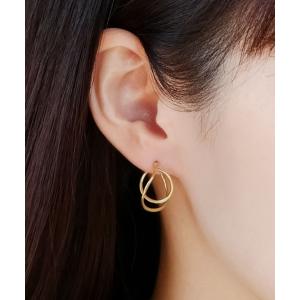 ピアス K18YG イエローゴールド ピアス レディース