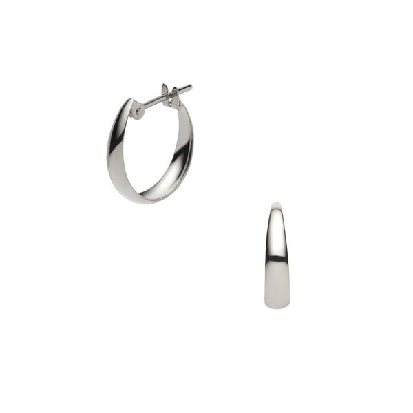 ピアス プラチナ フープ ピアス レディース