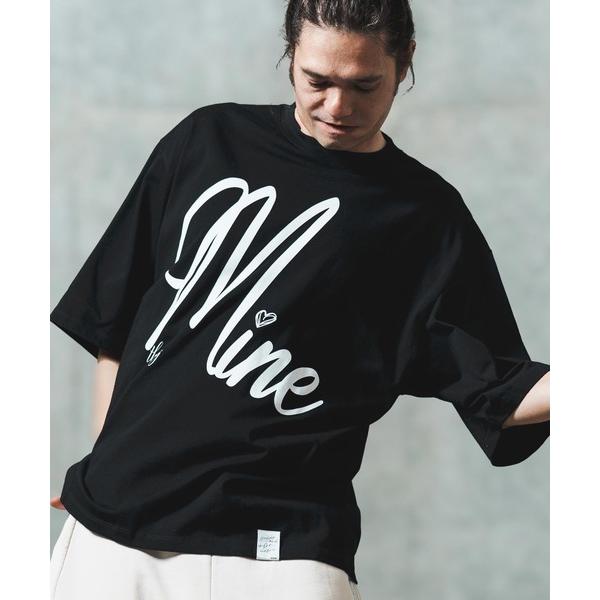tシャツ mt9697- Printed T-shirtr-Mine logo design-Tシャ...