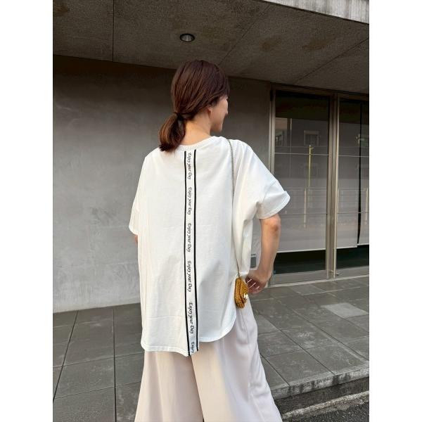 tシャツ 「前田ゆかセレクト」バッグロゴTシャツ レディース