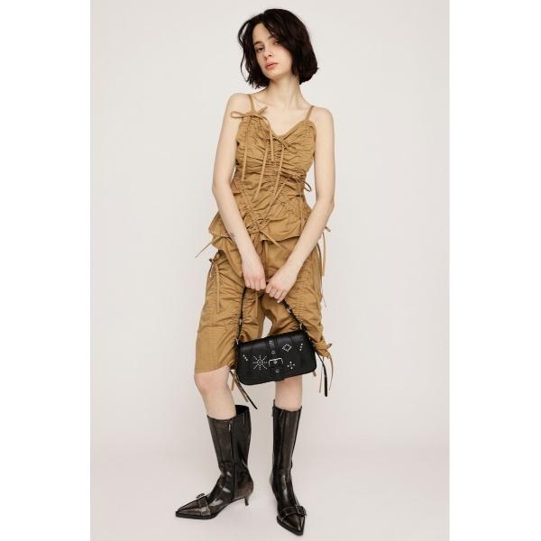 スラックス パンツ DRAWSTRING HALF PT ドローストリング ハーフ パンツ レディー...