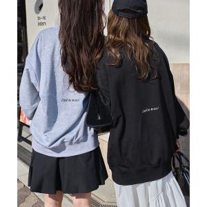 トレーナー スウェット 「 athleta 」ビッグシルエットスウェットトップス レディース メンズ