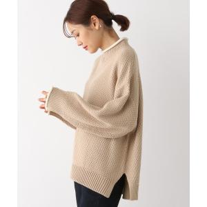 「GLOBAL WORK」 長袖ニット MEDIUM ベージュ レディース