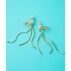 イヤリング 片リボンイヤリング レディースの買取情報