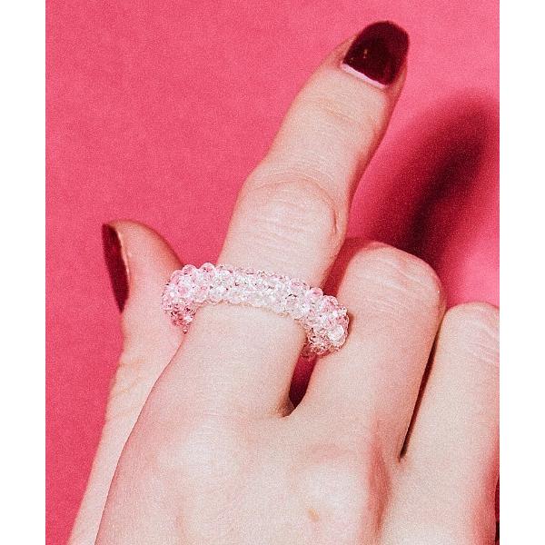 指輪 リング クリスタルクリアリング レディース