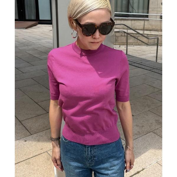 tシャツ エアリーサマーニットトップス「UVカット・マシンウォッシャブル」 レディース