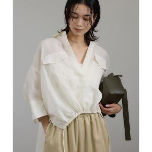SALON adam et rope' tシャツ ハイツイストコットンニットT