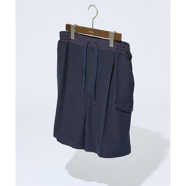 パンツ 「接触冷感 / COVEROSS(R)」ミリタリー ピンタック ショートパンツ / セットア...