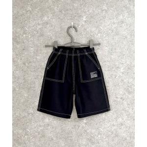 ハーフパンツ パンツ 短パン SHISKY / シスキー 綿タッチ 接触冷感 デイリーショートパンツ キッズ キッズ 子供服 男の子 女の子