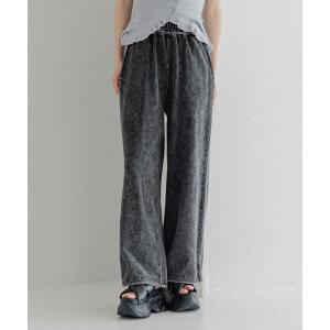 スウェットパンツ ジャージ 2WAYワイドスウェットパンツ　452795 レディース