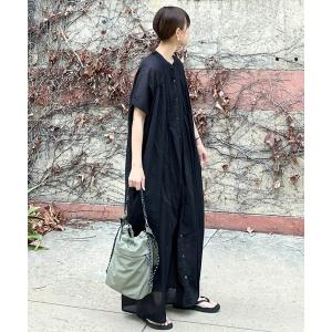 ワンピース 「 notch. by KR 」インド綿　シアーヨークピンタックワンピース