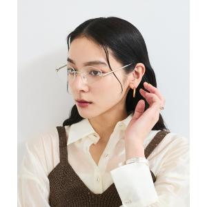 伊達メガネ メガネ 眼鏡 リムレスファッショングラス レディース