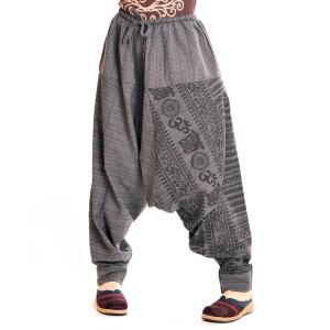 GOMME HOMME（ゴムオム） サルエルパンツ MEDIUM ブラック メンズ