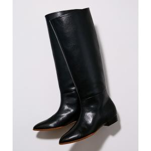 「Mazell」 ロングブーツ M ブラック レディース